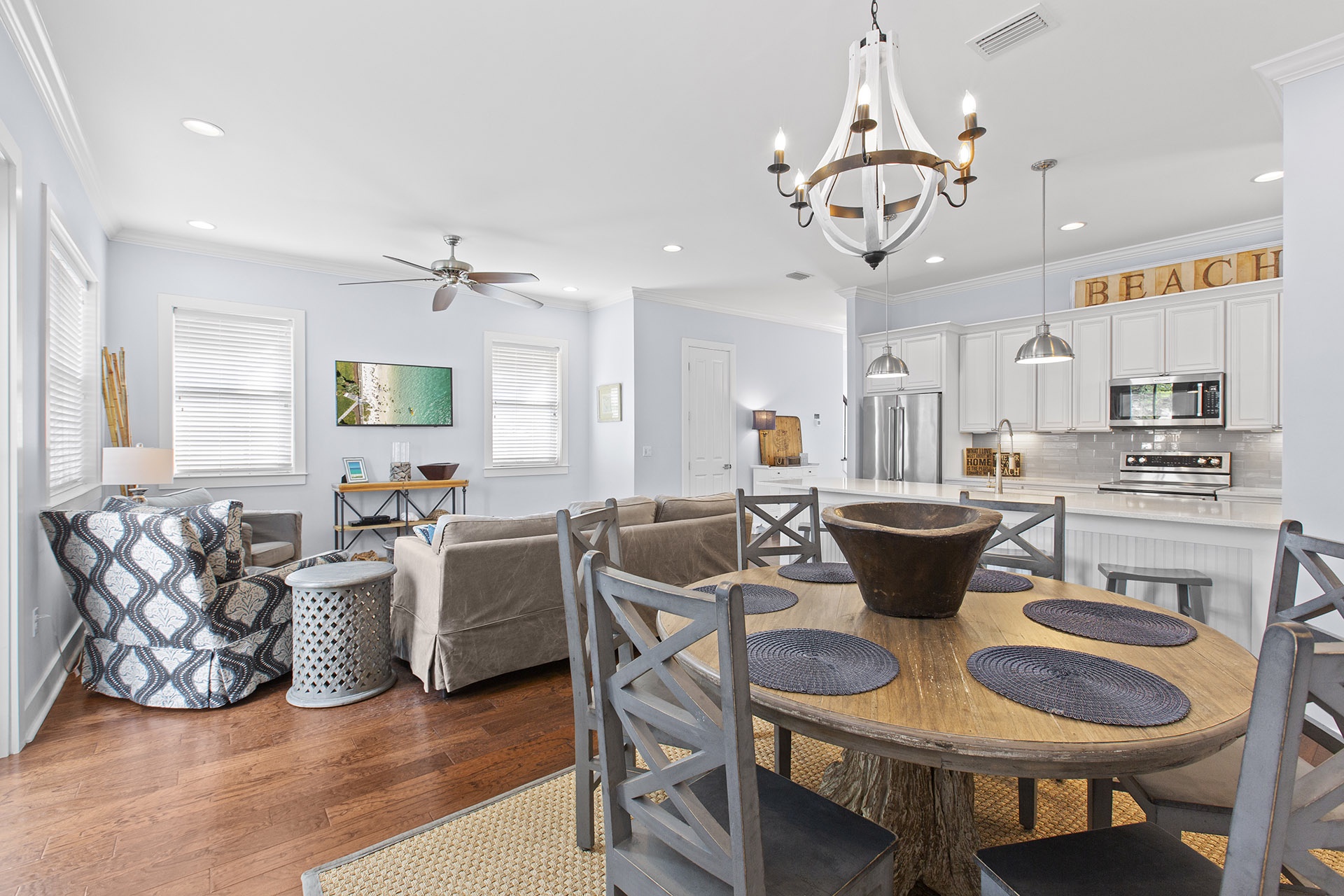 Gone Coastal Dining Room