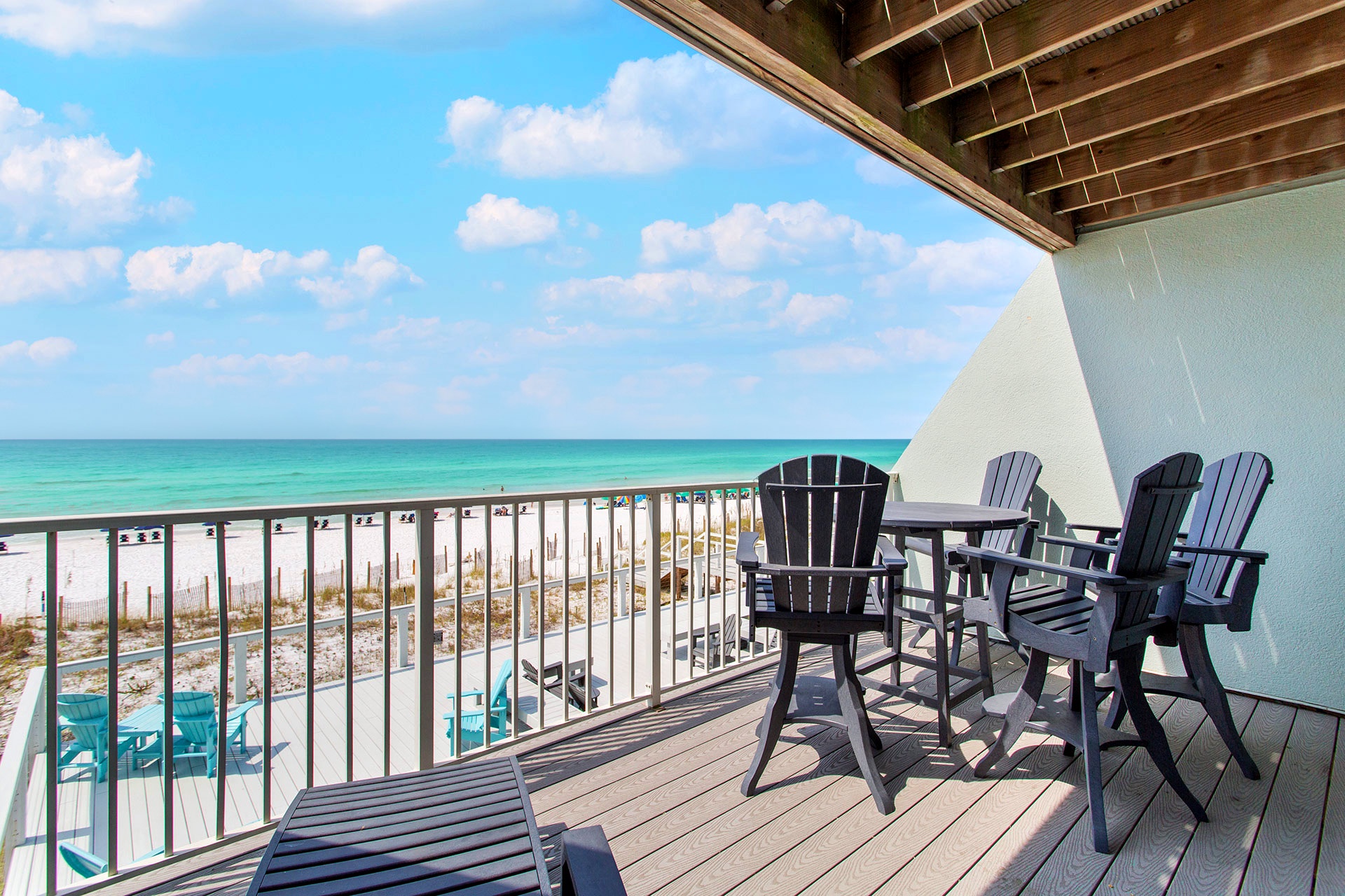 Townhomes at Crystal Beach 1 Balcony