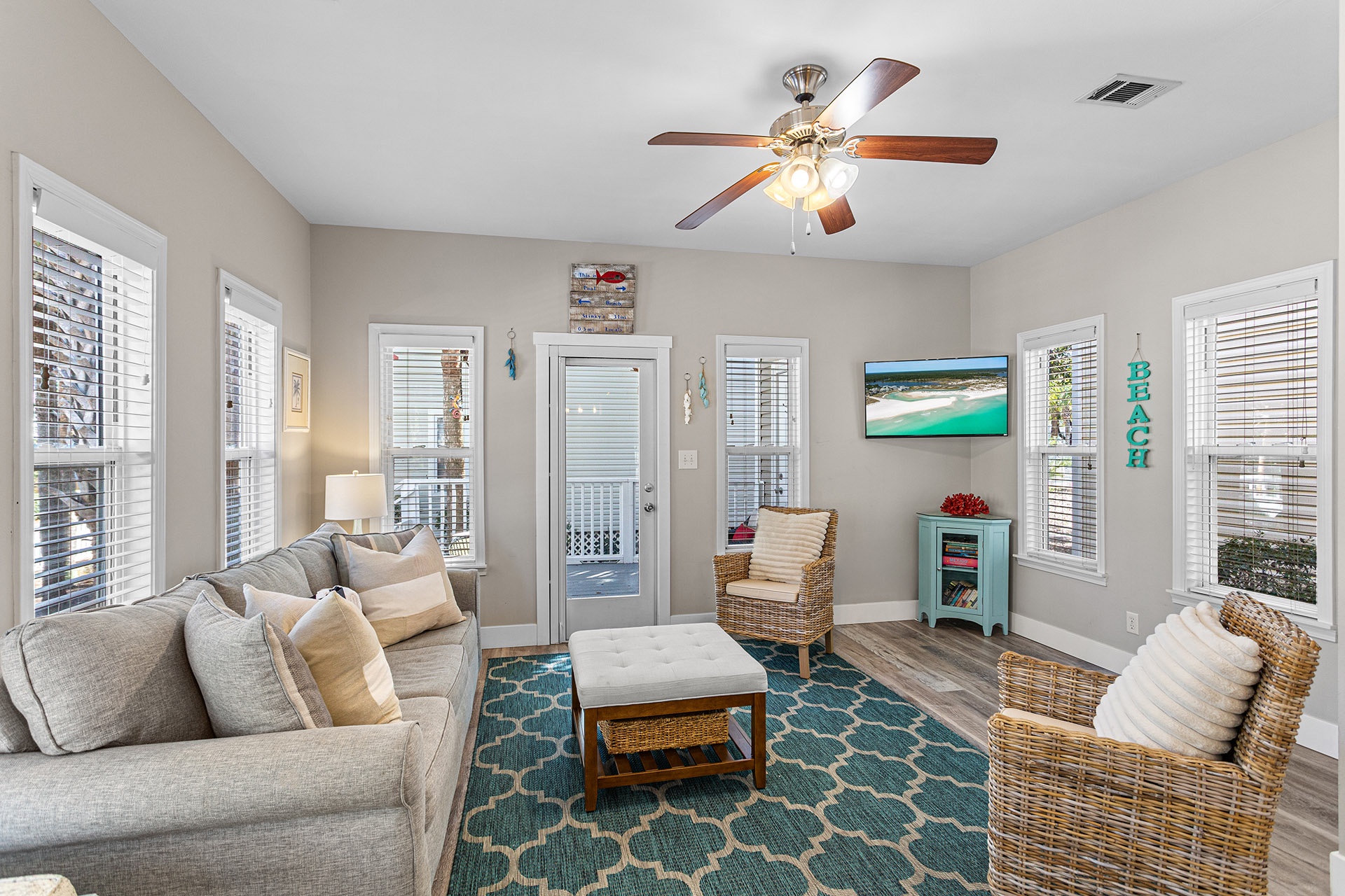 Redfish Cottage Living Room