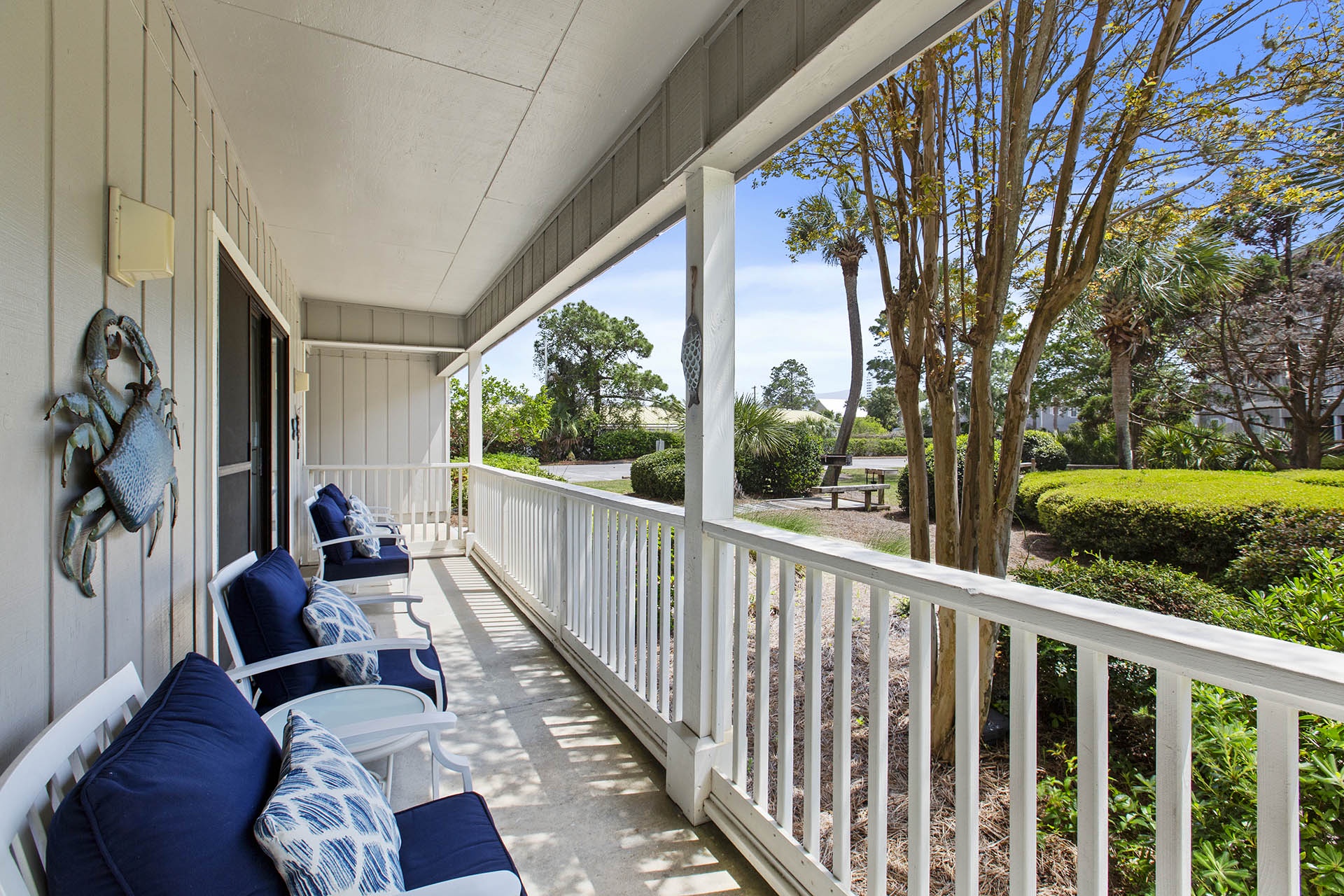 Beachwood Villas 14D Balcony