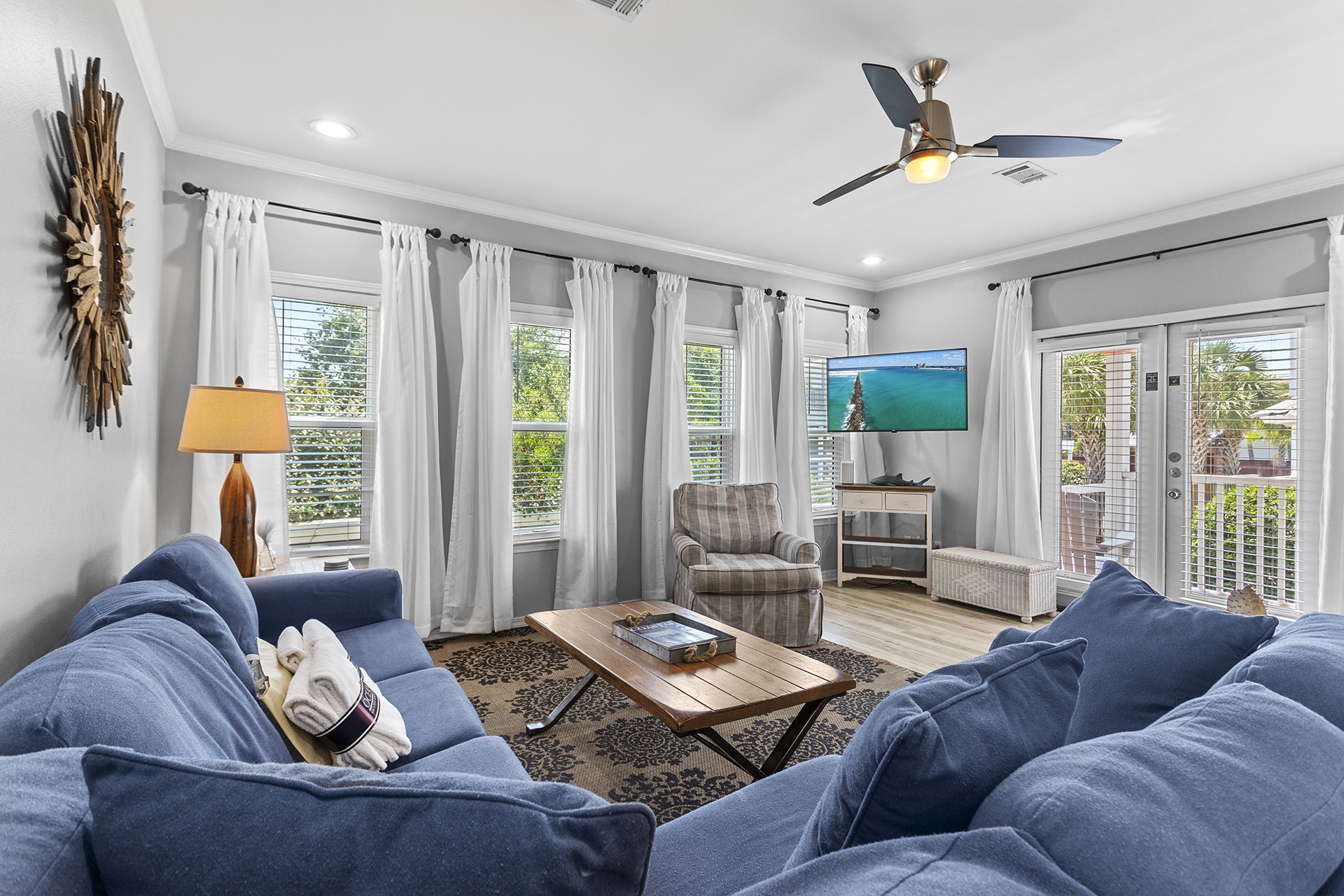 Sea Spray Cottage Living Room