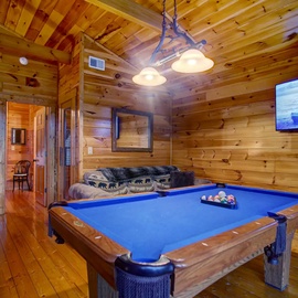 Stay A Little Longer's pool table