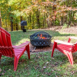 Lasting Memories' crackling firepit