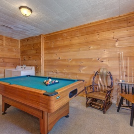 The Vinson's theater/game room