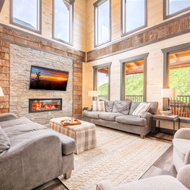 Autumn Bear's cozy living area