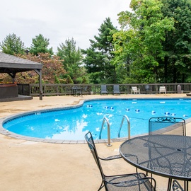 The Jeffrey Martin's seasonal community pool
