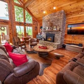 Simply Incredible's cozy living area