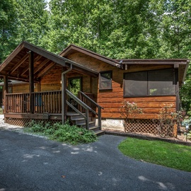 Misty Mountain Cabin' exterior