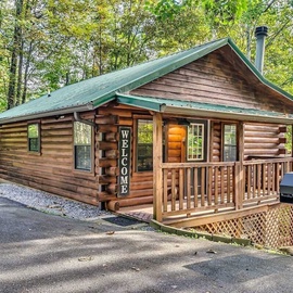 The Blessing Cabin's exterior