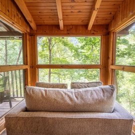 Manna's sun room nook