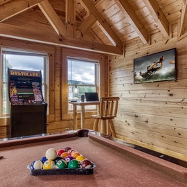 Groundhog Heaven's game room