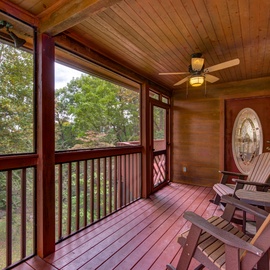 Sage Grass Retreat's relaxing deck