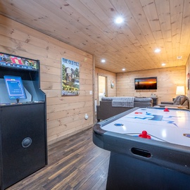 Fox Haven's fun game area