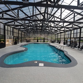 Twin Mountain's inviting community pool