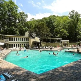 Chalet in the Smokies' inviting resort pool