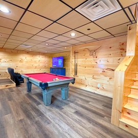 Shepherd's Rest's game/theater room