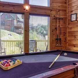 Sunshine and Whiskey's pool table