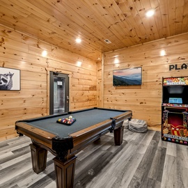 Calling Mountains' fun game room