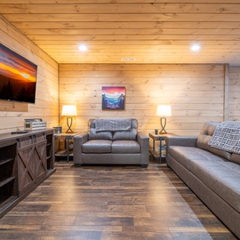Fox Haven's main level living area