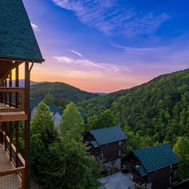 Views from Autumn Path's relaxing decks