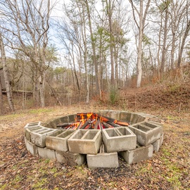 Gather around this cozy fire pit for evening warmth and storytelling under the stars.