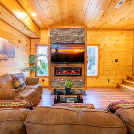 Three Little Bears' cozy living area