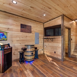 Bearfoot Splash Hideaway's fun game area