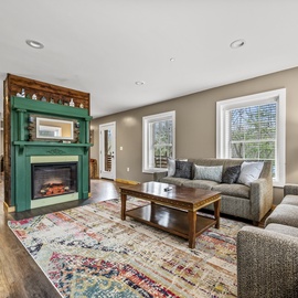 A Family Tradition's inviting living area