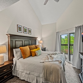 One of Gracious Oasis' comfy bedrooms
