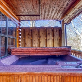 Twin Mountain's bubbling hot tub