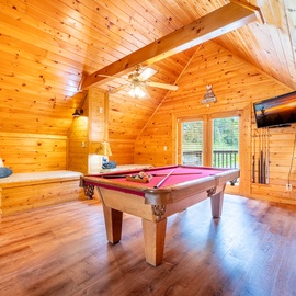 Moonshine Hollow's fun game loft