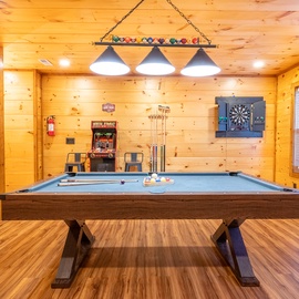 Three Little Bears' game room