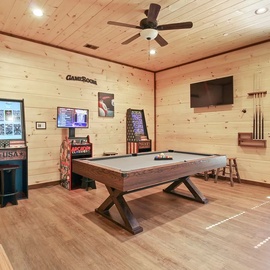Misty Shadows' game room