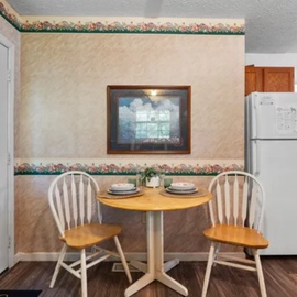 Mountain Dew's inviting dining area