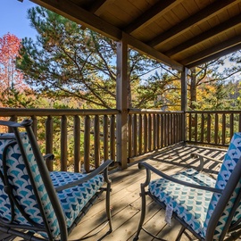Bear Hug's relaxing deck