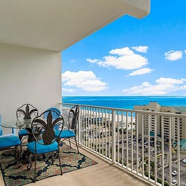 Laketown Wharf 1523 balcony