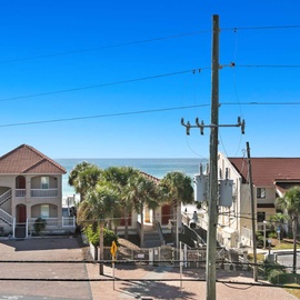 Walk across to beach