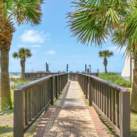 Board walk to the beach