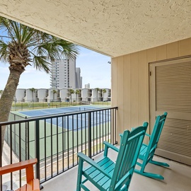 Sugar Beach Condo B-14 balcony