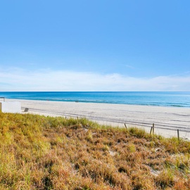 Beautiful beach front