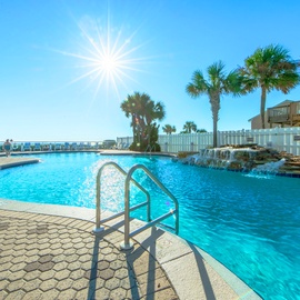 Majestic Beach Towers Waterfall Pool