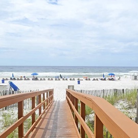 Boardwalk to the beach