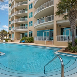 Tropical Landscaping at Aqua Freeform Pool 