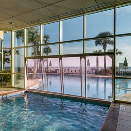 Aqua Resort Indoor Outdoor Pool 