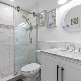 Bathroom with Stand Up Shower