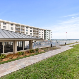 Patio view to the Gulf