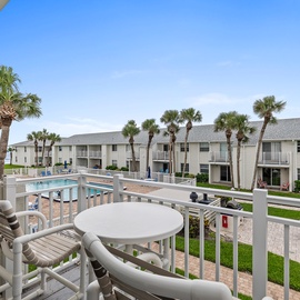 Colony Beach Club 209 balcony