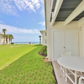 Beach views from the Patio