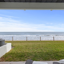 Colony Beach Club 101 patio view