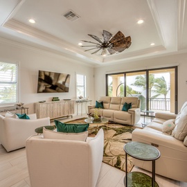 Sunset Siesta Expansive Living Room Area